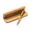 Шариковая ручка из бамбука BODONI, Дерево с логотипом в Самаре заказать по выгодной цене в кибермаркете AvroraStore