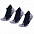 Набор из 3 пар спортивных мужских носков Monterno Sport, черный с логотипом в Самаре заказать по выгодной цене в кибермаркете AvroraStore
