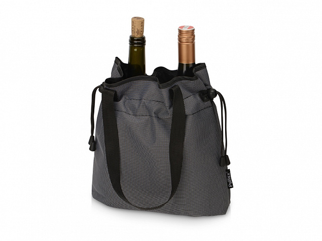 PWC COOLER BAG TO GO 2 BOTTLE/Охладитель для вина, для 2 бутылок. С ручками с логотипом в Самаре заказать по выгодной цене в кибермаркете AvroraStore