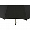 Зонт на 12 панелей Basel, черный с логотипом в Самаре заказать по выгодной цене в кибермаркете AvroraStore