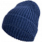 Шапка Nordkyn, синий меланж с логотипом в Самаре заказать по выгодной цене в кибермаркете AvroraStore