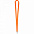 Лента для бейджа Pin, оранжевая с логотипом в Самаре заказать по выгодной цене в кибермаркете AvroraStore