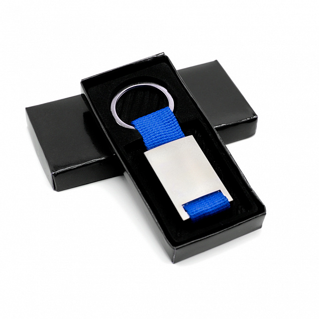 Брелок TYPPO в подарочной упаковке - Синий HH с логотипом в Самаре заказать по выгодной цене в кибермаркете AvroraStore