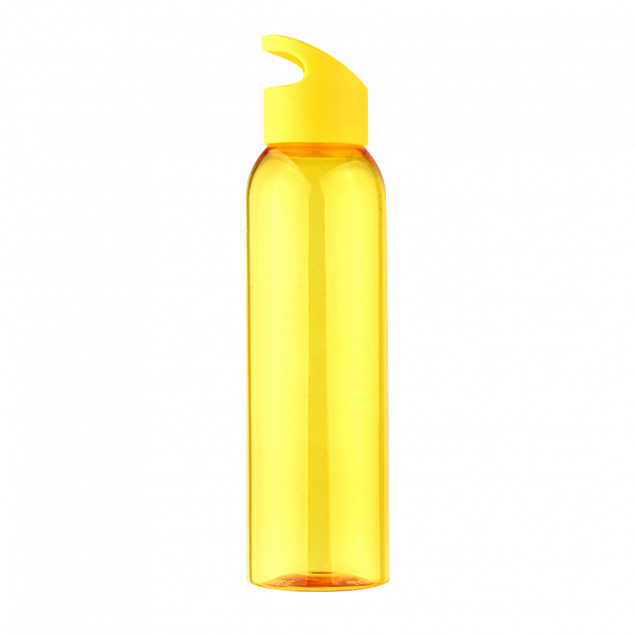 Бутылка пластиковая для воды Sportes, распродажа, желтый с логотипом в Самаре заказать по выгодной цене в кибермаркете AvroraStore