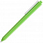 Ручка шариковая Pigra P03 Mat, светло-зеленая с белым с логотипом в Самаре заказать по выгодной цене в кибермаркете AvroraStore