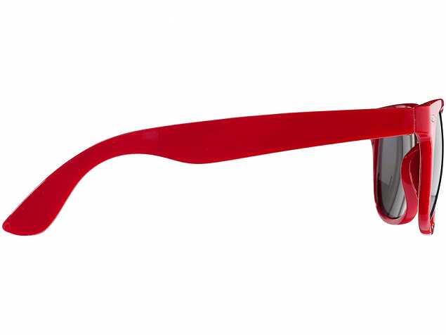 Очки солнцезащитные Sun ray, красный с логотипом в Самаре заказать по выгодной цене в кибермаркете AvroraStore