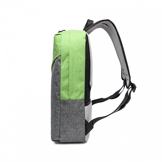 Рюкзак Quiz - Зеленый FF с логотипом в Самаре заказать по выгодной цене в кибермаркете AvroraStore