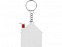 Брелок-рулетка "Домик", 1м с логотипом в Самаре заказать по выгодной цене в кибермаркете AvroraStore