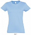 Фуфайка (футболка) IMPERIAL женская,Голубой L с логотипом в Самаре заказать по выгодной цене в кибермаркете AvroraStore