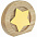 Стела Constanta Light, с золотистой звездой с логотипом в Самаре заказать по выгодной цене в кибермаркете AvroraStore