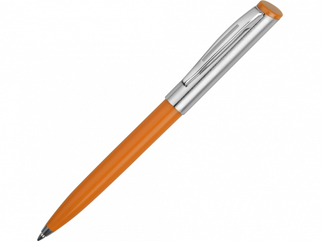 Ручка шариковая Карнеги, оранжевый с логотипом в Самаре заказать по выгодной цене в кибермаркете AvroraStore