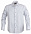 Рубашка мужская в полоску RENO, серая с логотипом в Самаре заказать по выгодной цене в кибермаркете AvroraStore
