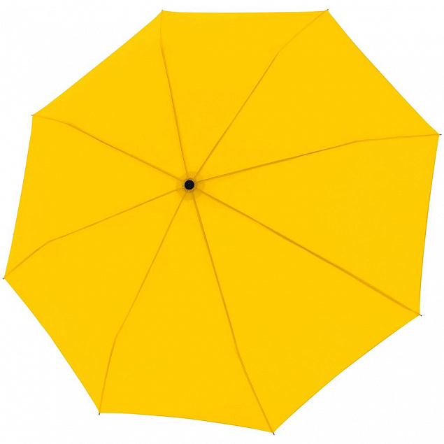 Зонт складной Trend Mini, желтый с логотипом в Самаре заказать по выгодной цене в кибермаркете AvroraStore