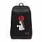 Рюкзак cross body, Frank, черный/серый с логотипом в Самаре заказать по выгодной цене в кибермаркете AvroraStore