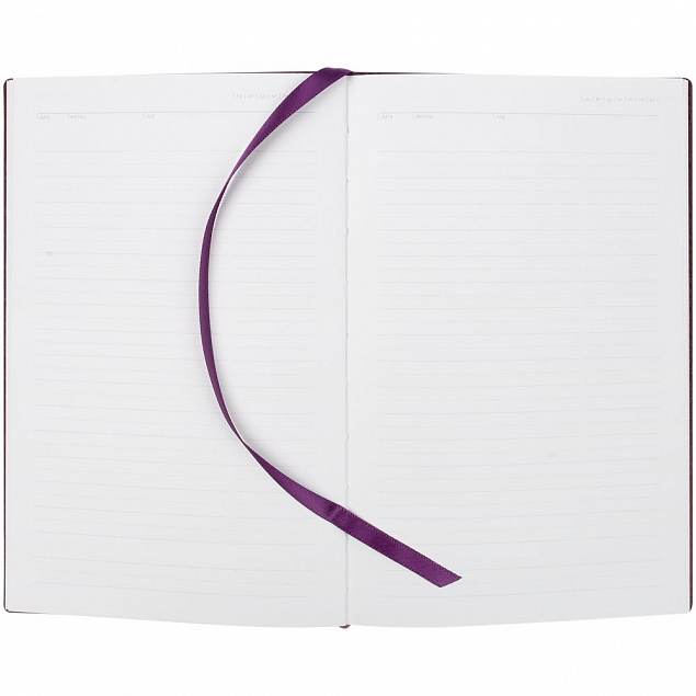 Ежедневник Kroom ver.2, недатированный, фиолетовый с логотипом в Самаре заказать по выгодной цене в кибермаркете AvroraStore