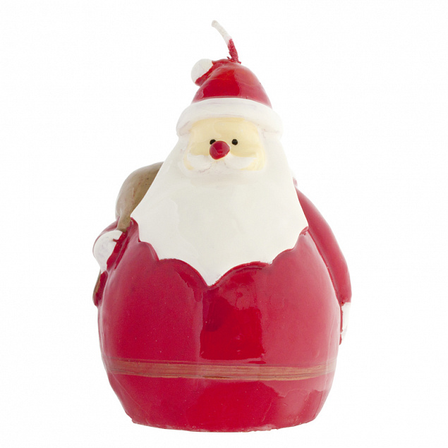 Свеча "Дед Мороз" с логотипом в Самаре заказать по выгодной цене в кибермаркете AvroraStore