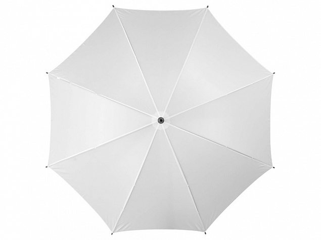 Зонт-трость Jova 23 классический, белый с логотипом в Самаре заказать по выгодной цене в кибермаркете AvroraStore