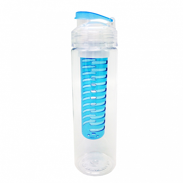 Бутылка для воды "Fruits" с емкостью для фруктов, 0,7 л. с логотипом в Самаре заказать по выгодной цене в кибермаркете AvroraStore