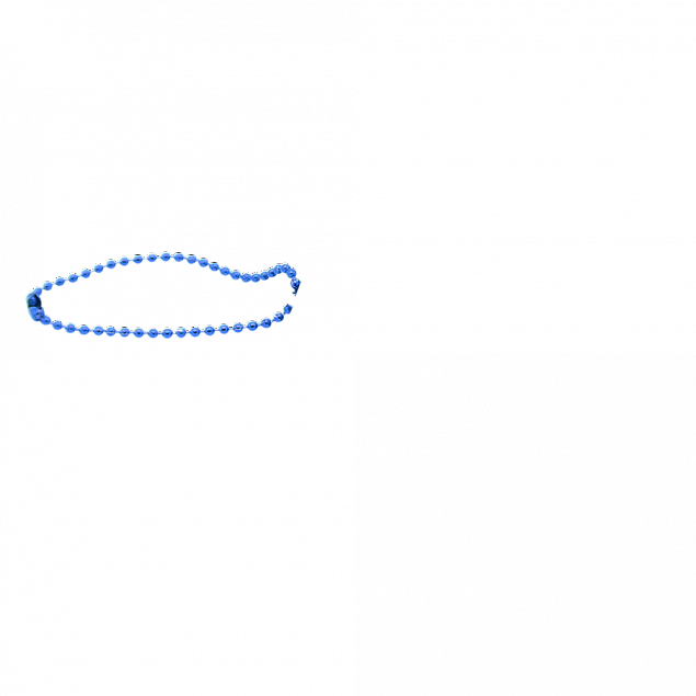 Цепочка для флешки Designer Синий с логотипом в Самаре заказать по выгодной цене в кибермаркете AvroraStore