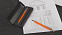 Карандаш механический "Ray", покрытие soft touch с логотипом в Самаре заказать по выгодной цене в кибермаркете AvroraStore