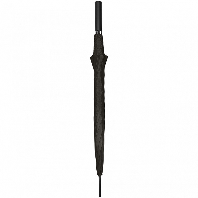 Зонт-трость Dublin, черный с логотипом в Самаре заказать по выгодной цене в кибермаркете AvroraStore