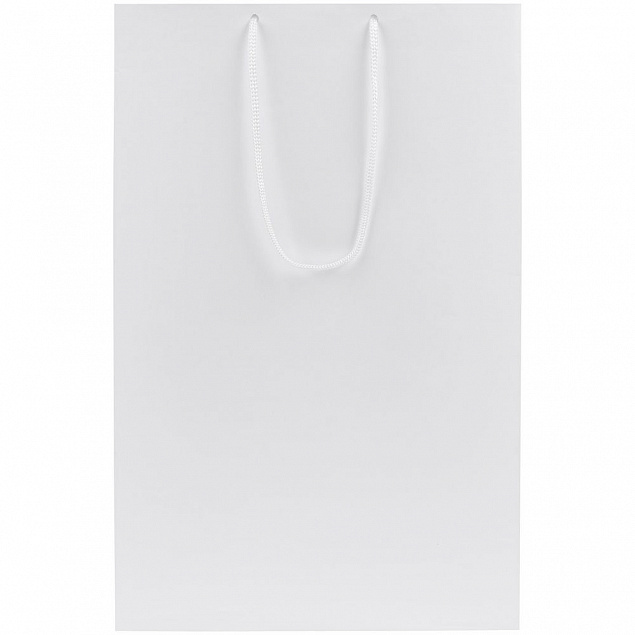 Пакет бумажный Porta, средний, белый с логотипом в Самаре заказать по выгодной цене в кибермаркете AvroraStore