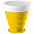 Складной стакан Astrada, желтый с логотипом в Самаре заказать по выгодной цене в кибермаркете AvroraStore