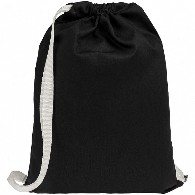 Рюкзак Nock, черный с белой стропой с логотипом в Самаре заказать по выгодной цене в кибермаркете AvroraStore