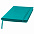Ежедневник недатированный Shady, А5,  мятный, кремовый блок, зеленый обрез с логотипом в Самаре заказать по выгодной цене в кибермаркете AvroraStore