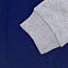 Бомбер College, ярко-синий с логотипом в Самаре заказать по выгодной цене в кибермаркете AvroraStore