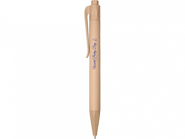 Ручка шариковая «Terra» из кукурузного пластика с логотипом в Самаре заказать по выгодной цене в кибермаркете AvroraStore