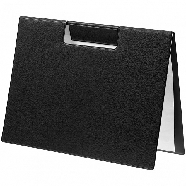 Папка-планшет Devon, черная с логотипом в Самаре заказать по выгодной цене в кибермаркете AvroraStore