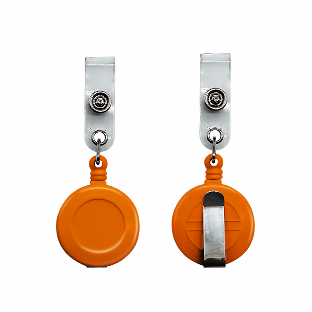 Ретрактор 4hand (оранжевый) с логотипом в Самаре заказать по выгодной цене в кибермаркете AvroraStore