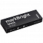 Флешка markBright Black с синей подсветкой, 32 Гб с логотипом в Самаре заказать по выгодной цене в кибермаркете AvroraStore