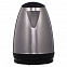 Чайник Drink Wink, серебристый с черным с логотипом в Самаре заказать по выгодной цене в кибермаркете AvroraStore