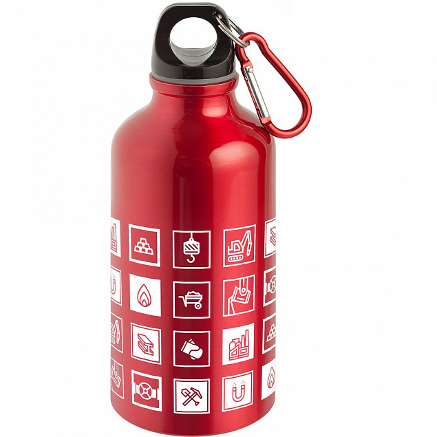 Бутылка для спорта Industry, металлургия с логотипом в Самаре заказать по выгодной цене в кибермаркете AvroraStore