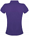 Рубашка поло женская Prime Women 200 темно-фиолетовая с логотипом в Самаре заказать по выгодной цене в кибермаркете AvroraStore