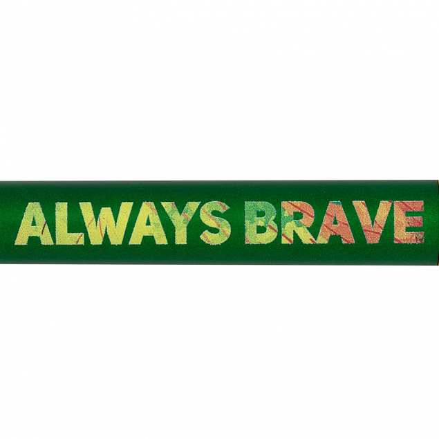 Ручка шариковая «Будь храбрым!» с логотипом в Самаре заказать по выгодной цене в кибермаркете AvroraStore