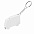 Брелок-рулетка &quot;Грузовик&quot;, 1 метр, белый с логотипом в Самаре заказать по выгодной цене в кибермаркете AvroraStore