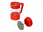 Пластиковый френч-пресс Intense, 600мл, красный с логотипом в Самаре заказать по выгодной цене в кибермаркете AvroraStore