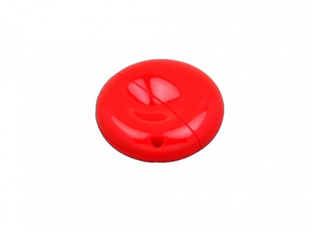 USB-флешка на 16 Гб круглой формы с логотипом в Самаре заказать по выгодной цене в кибермаркете AvroraStore