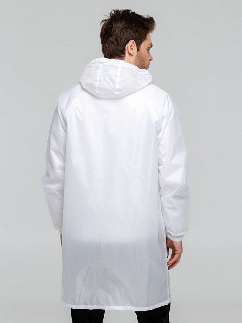 Дождевик Rainman Zip Pro, белый с логотипом в Самаре заказать по выгодной цене в кибермаркете AvroraStore