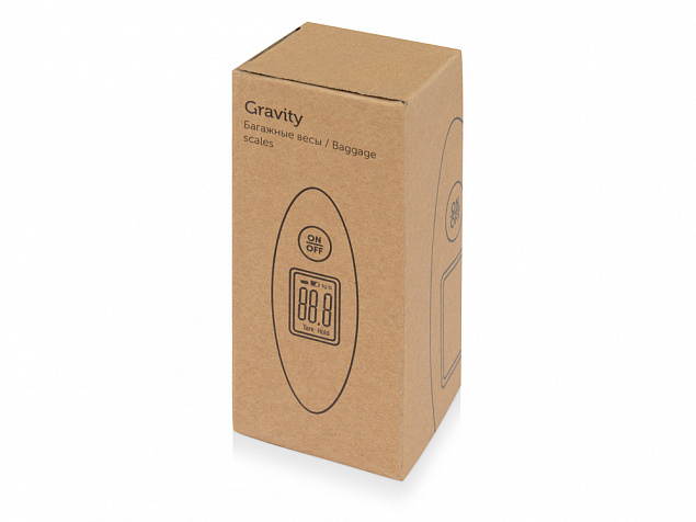 Багажные весы с покрытием soft-touch «Gravity» с логотипом в Самаре заказать по выгодной цене в кибермаркете AvroraStore