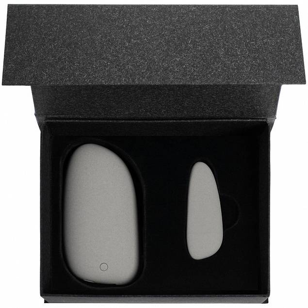 Набор Cobblestone, средний, ver.2, серый с логотипом в Самаре заказать по выгодной цене в кибермаркете AvroraStore