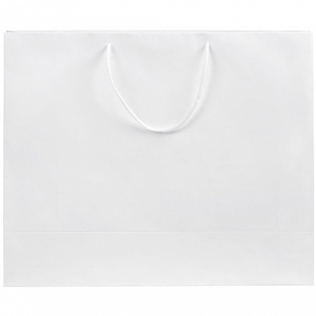 Пакет «Крафт», белый, L с логотипом в Самаре заказать по выгодной цене в кибермаркете AvroraStore