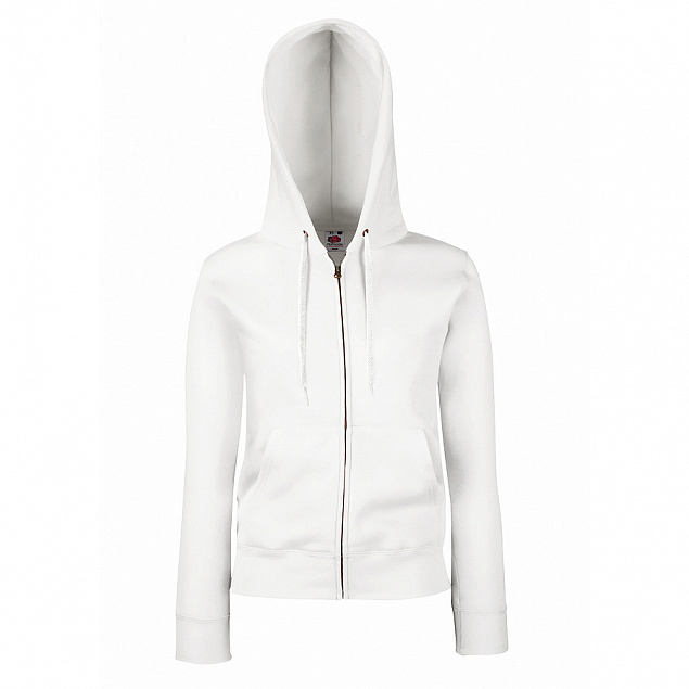 Толстовка женская "Lady-Fit Hooded Sweat Jacket" с логотипом в Самаре заказать по выгодной цене в кибермаркете AvroraStore