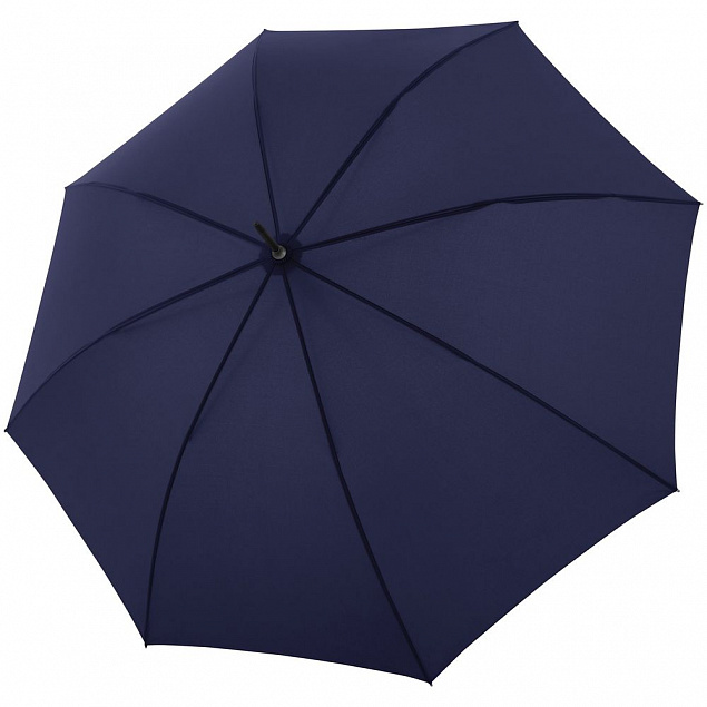 Зонт-трость Nature Stick AC, синий с логотипом в Самаре заказать по выгодной цене в кибермаркете AvroraStore