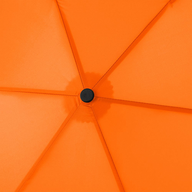 Зонт складной Zero 99, оранжевый с логотипом в Самаре заказать по выгодной цене в кибермаркете AvroraStore