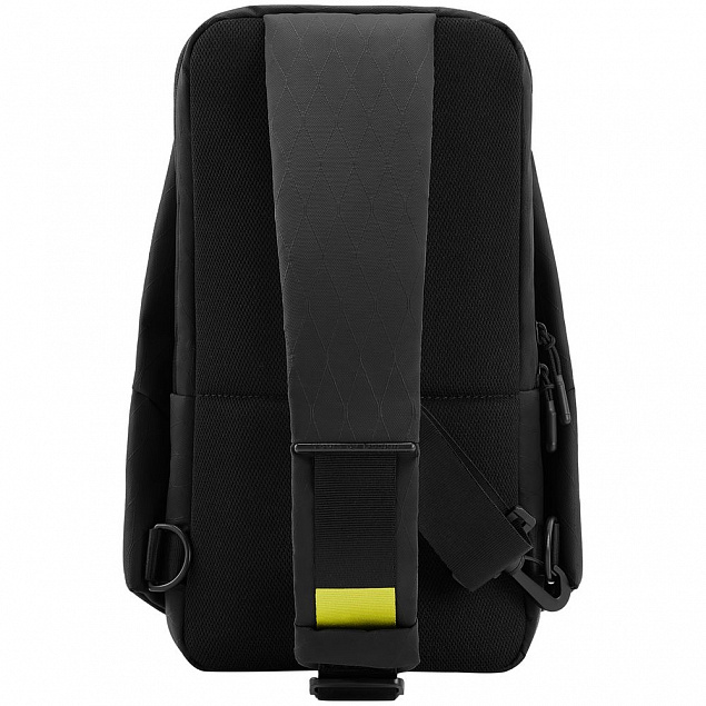 Рюкзак на одно плечо City Sling Bag, черный с логотипом в Самаре заказать по выгодной цене в кибермаркете AvroraStore