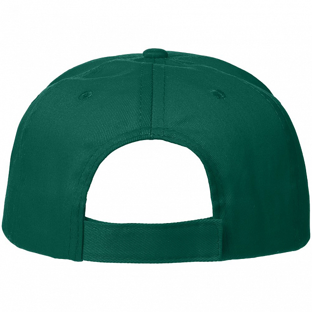 Бейсболка Promo, темно-зеленая с логотипом в Самаре заказать по выгодной цене в кибермаркете AvroraStore